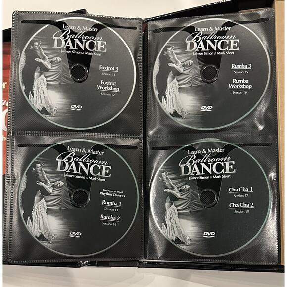 Learn & Master Ballroom Dancing by Jaimee Simon (English) - 13 DVD’s & 6 CD’s - Picture 6 of 10
